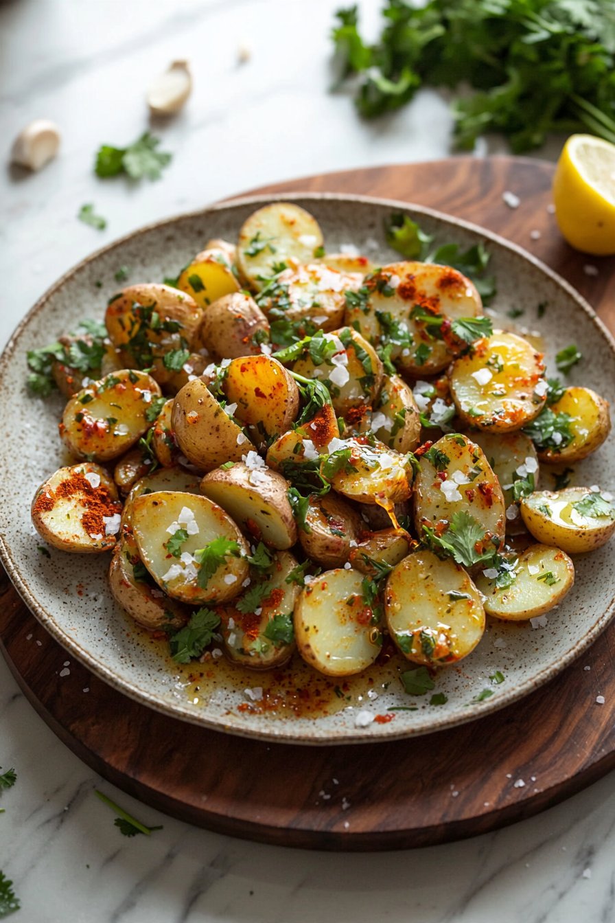 Spicy Lebanese Potatoes