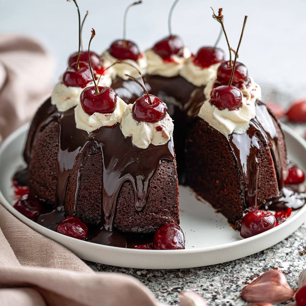 Black Forest Bundt Cake