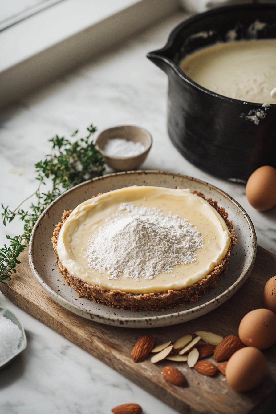 Almond Cheesecake