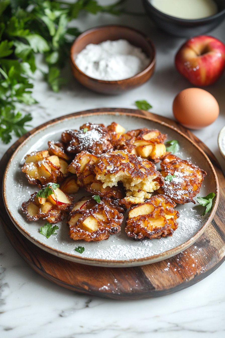 Baked Apple Fritters