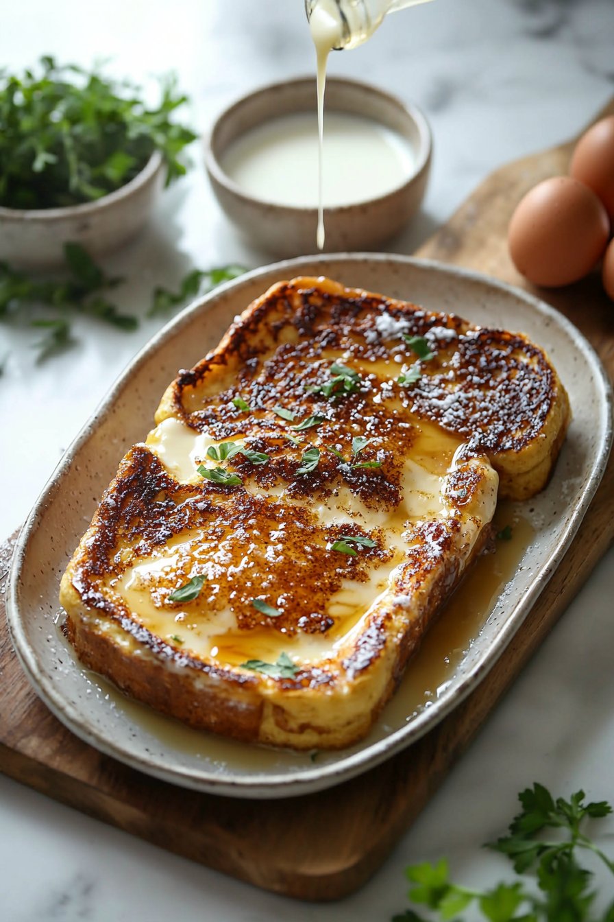Overnight Crème Brûlée French Toast
