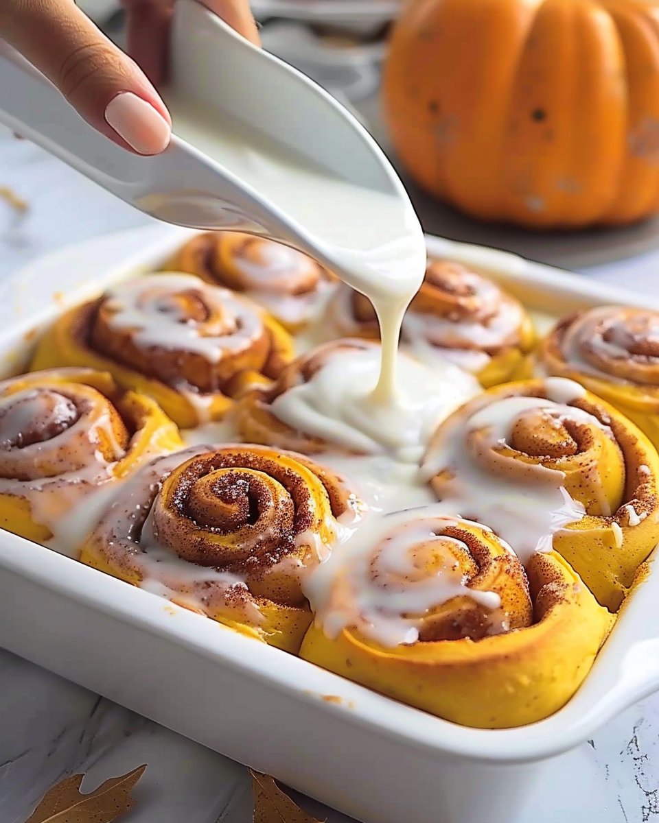 Pumpkin Cinnamon Rolls
