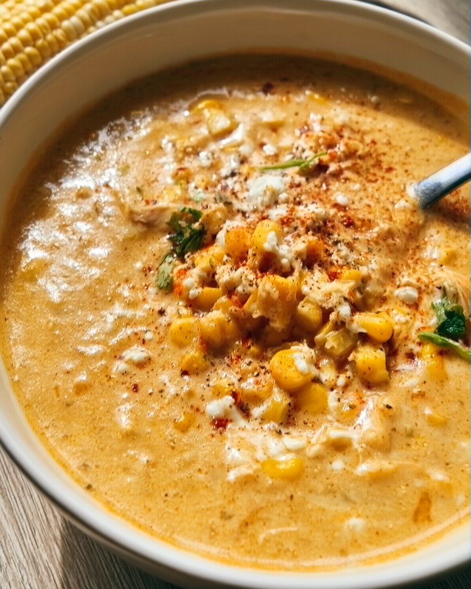 Mexican Street Corn Soup
