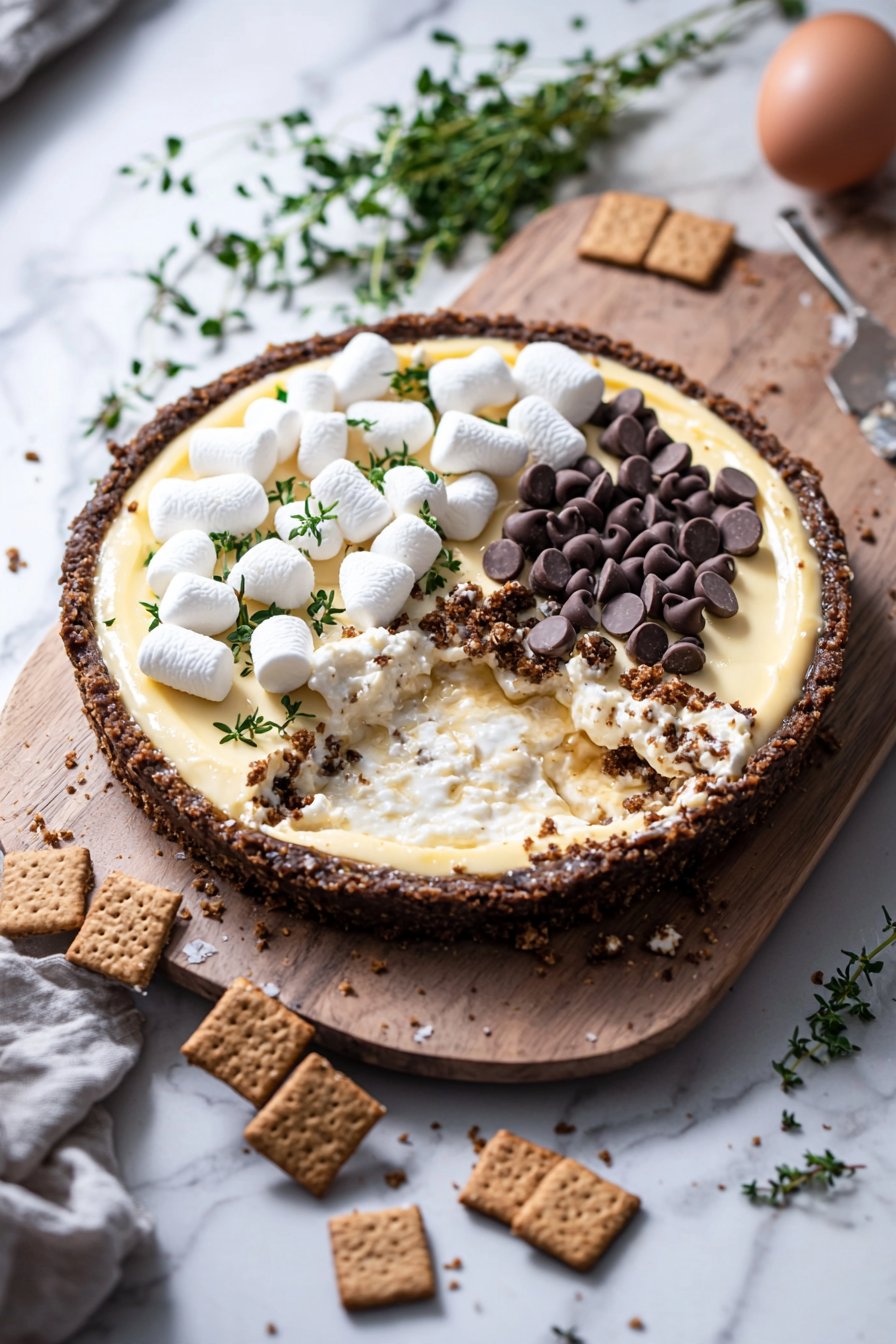 S'mores-Käsekuchen