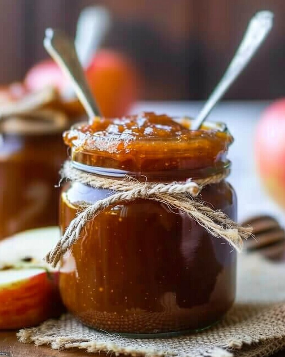 Crockpot Apple Butter - Perfect for Gifting! | Applebutter crockpot recipes, Apple butter crockpot recipes, Apple butter canning