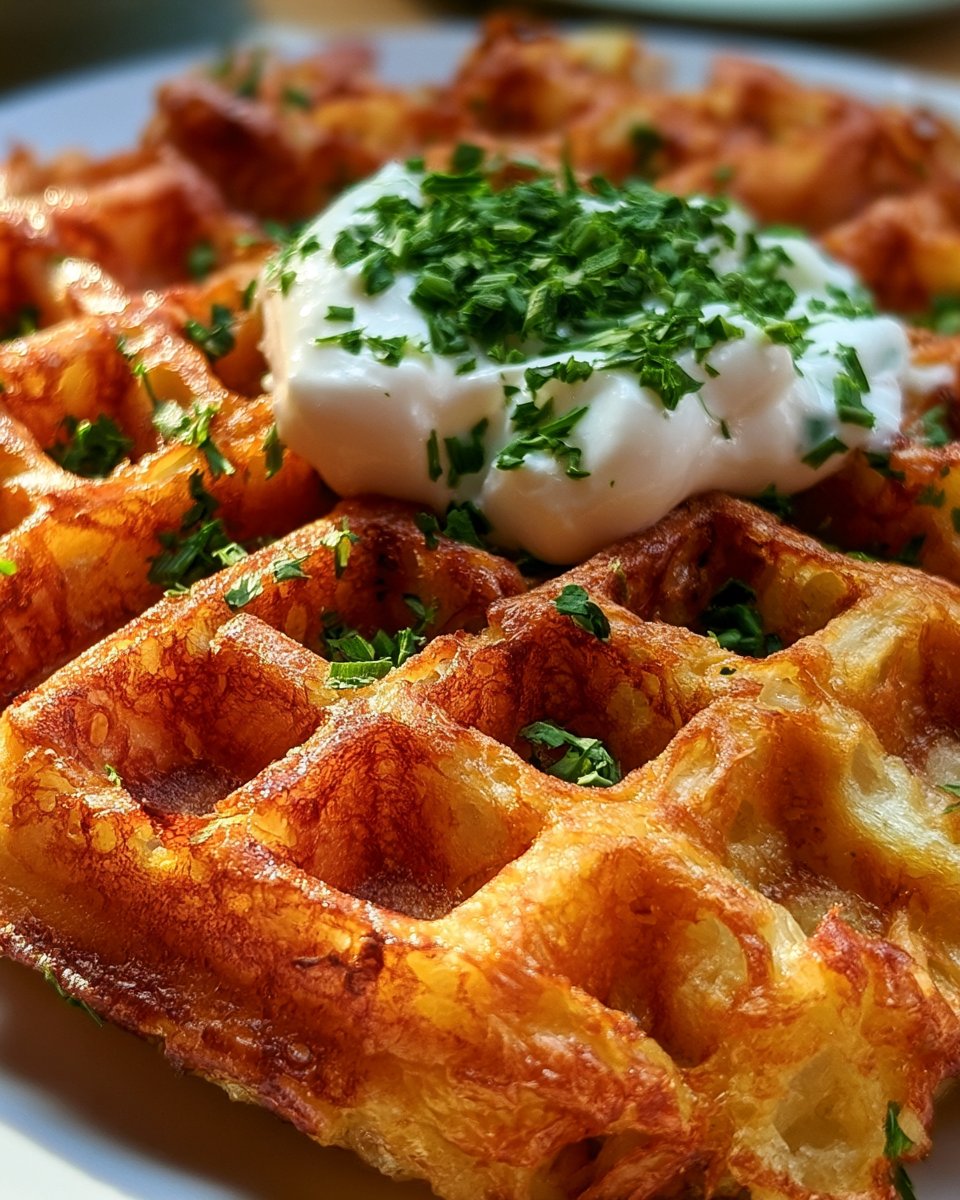 Pfälzer Kartoffelwaffeln
