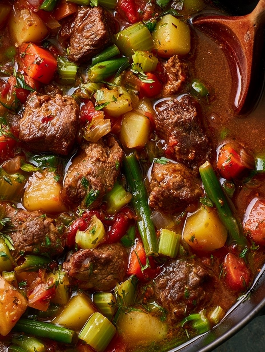 Sopa de Verduras y Carne