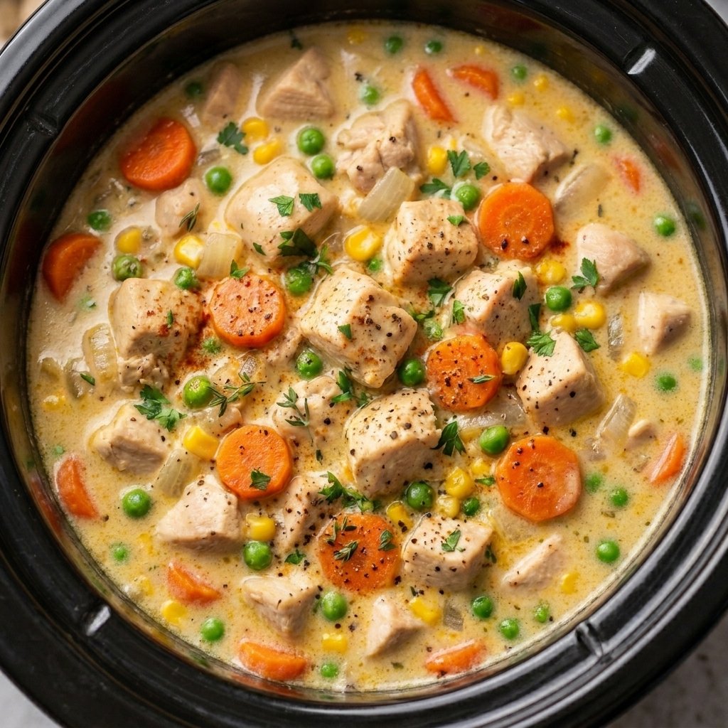 Slow Cooker Chicken Stew