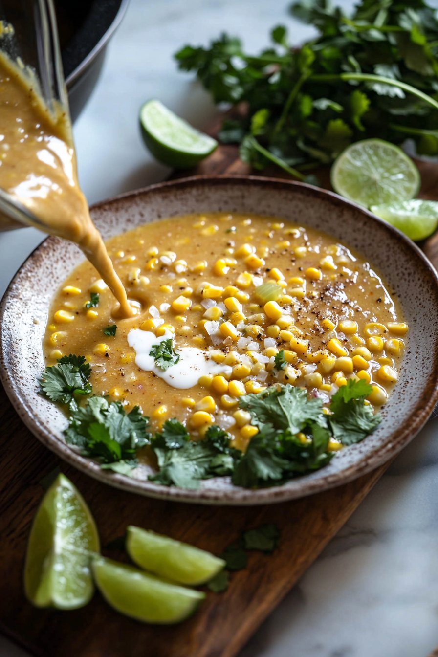 Mexican Street Corn Soup