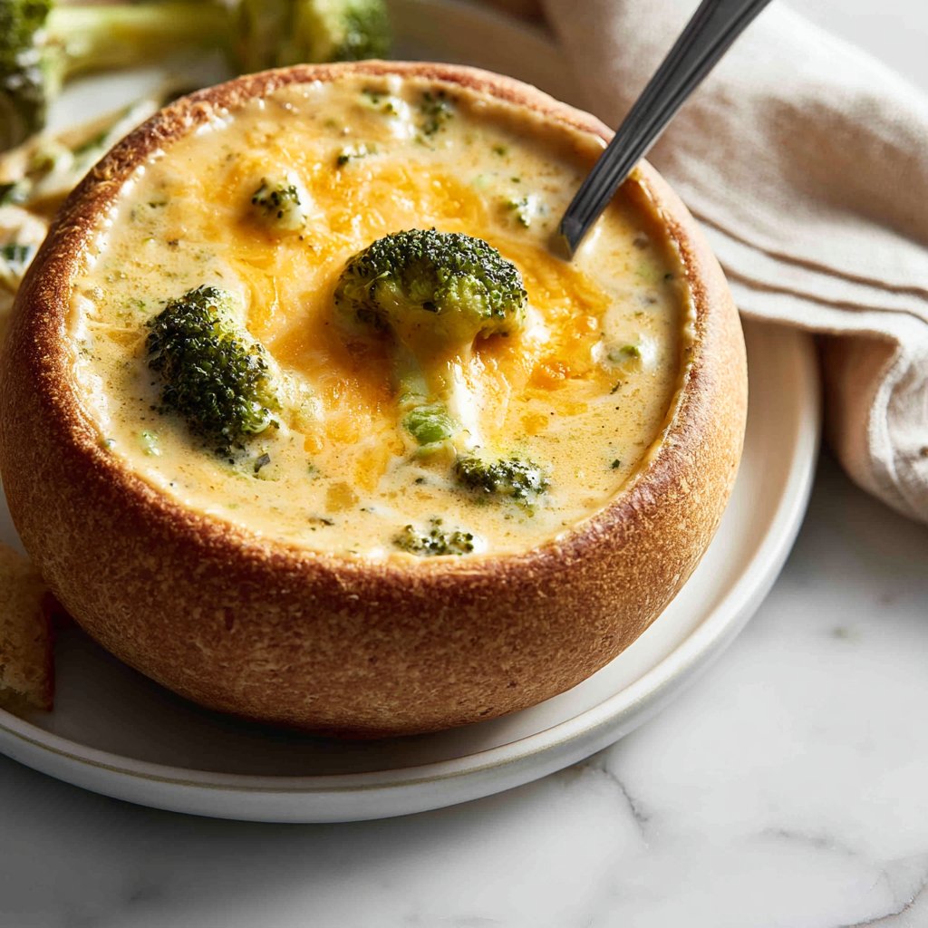 Panera Bread Cheddar Broccoli Soup