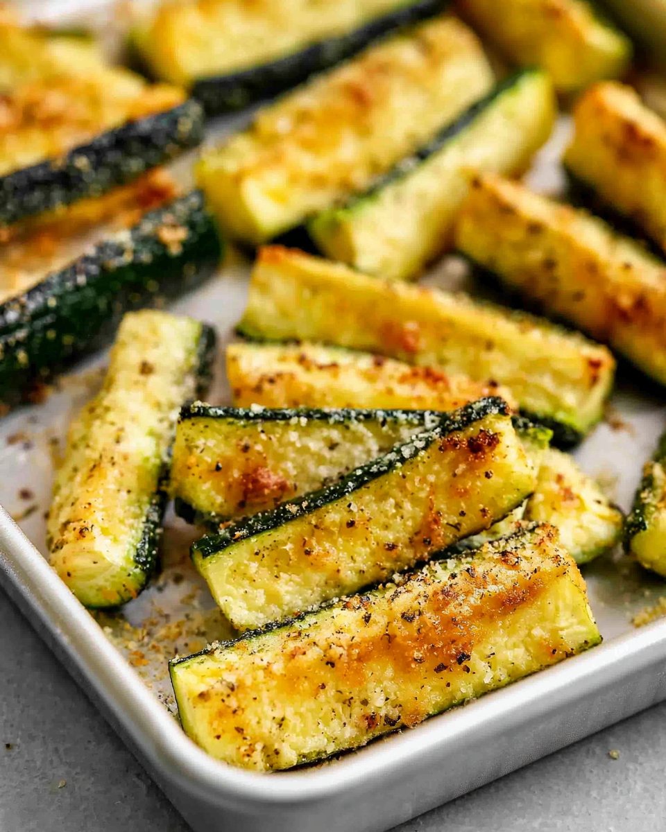 Parmesan Baked Zucchini
