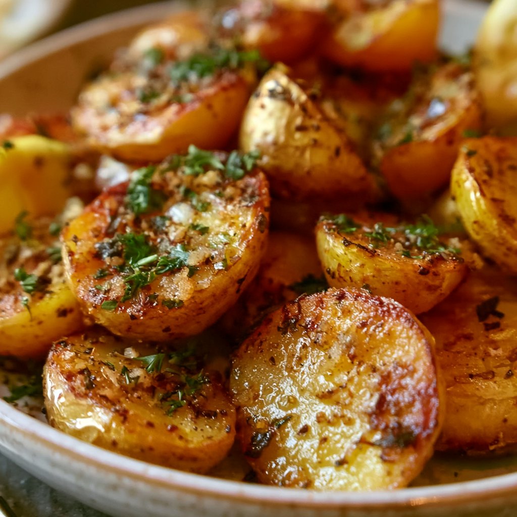 Roasted Greek Lemon Potatoes