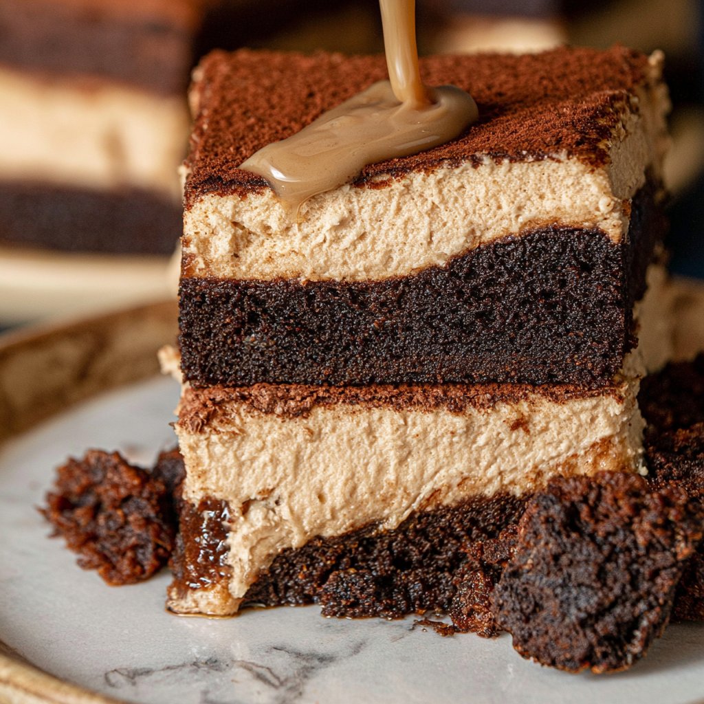Tiramisu Brownies