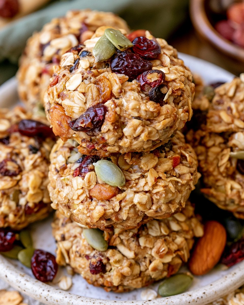 Energy-Packed Breakfast Oat Cookies