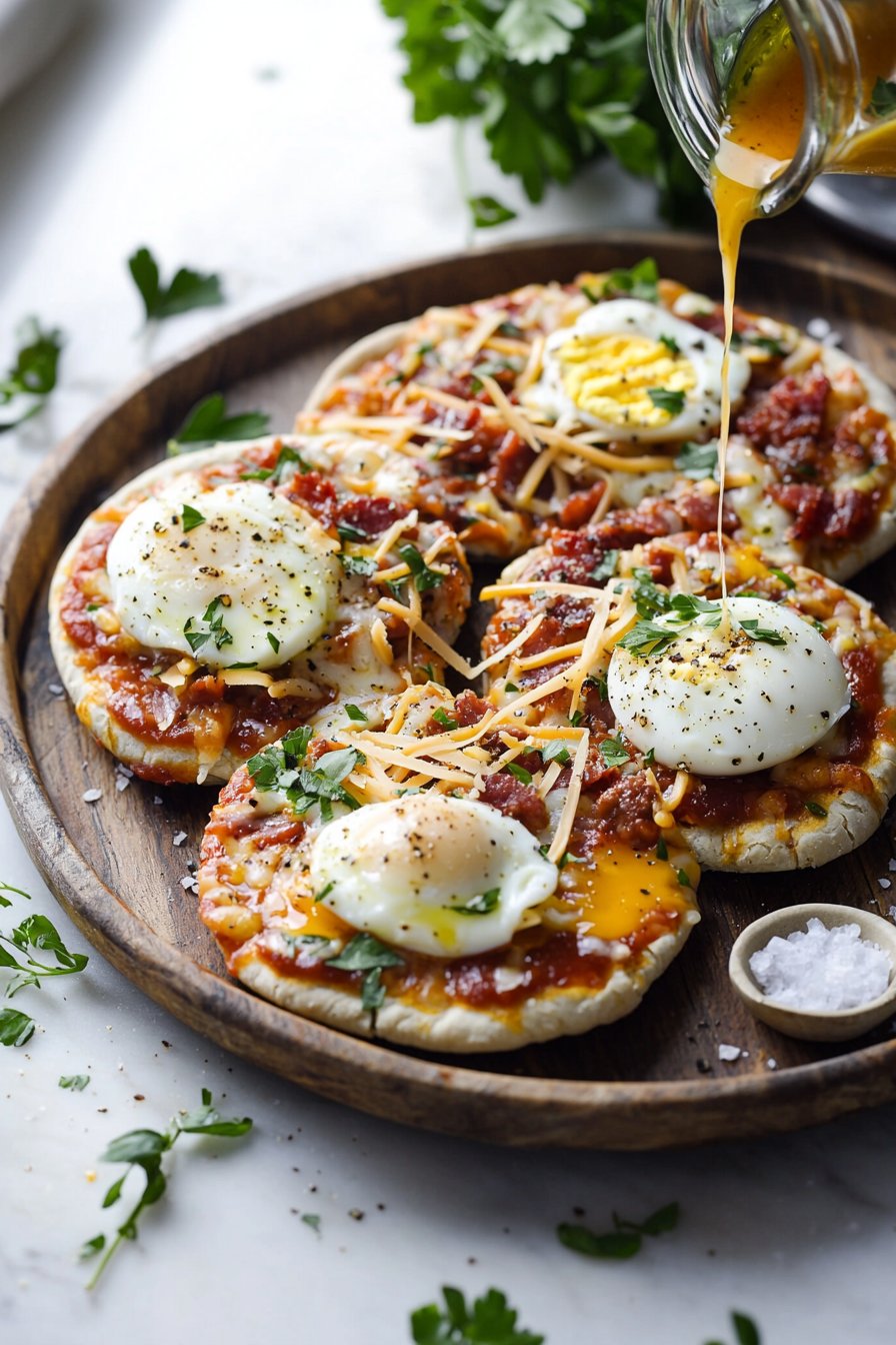 English Muffin Breakfast Pizza
