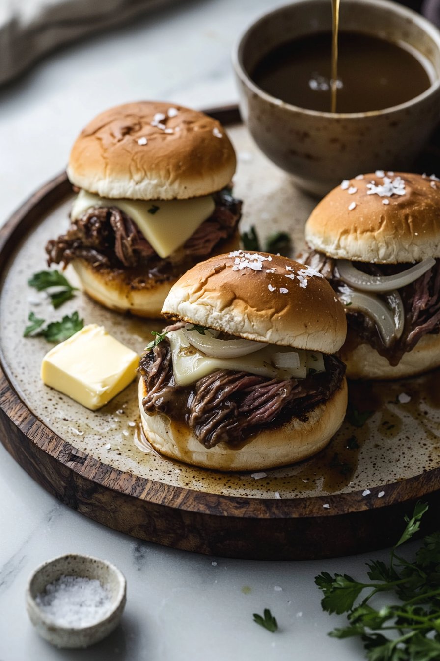 French Dip Sliders