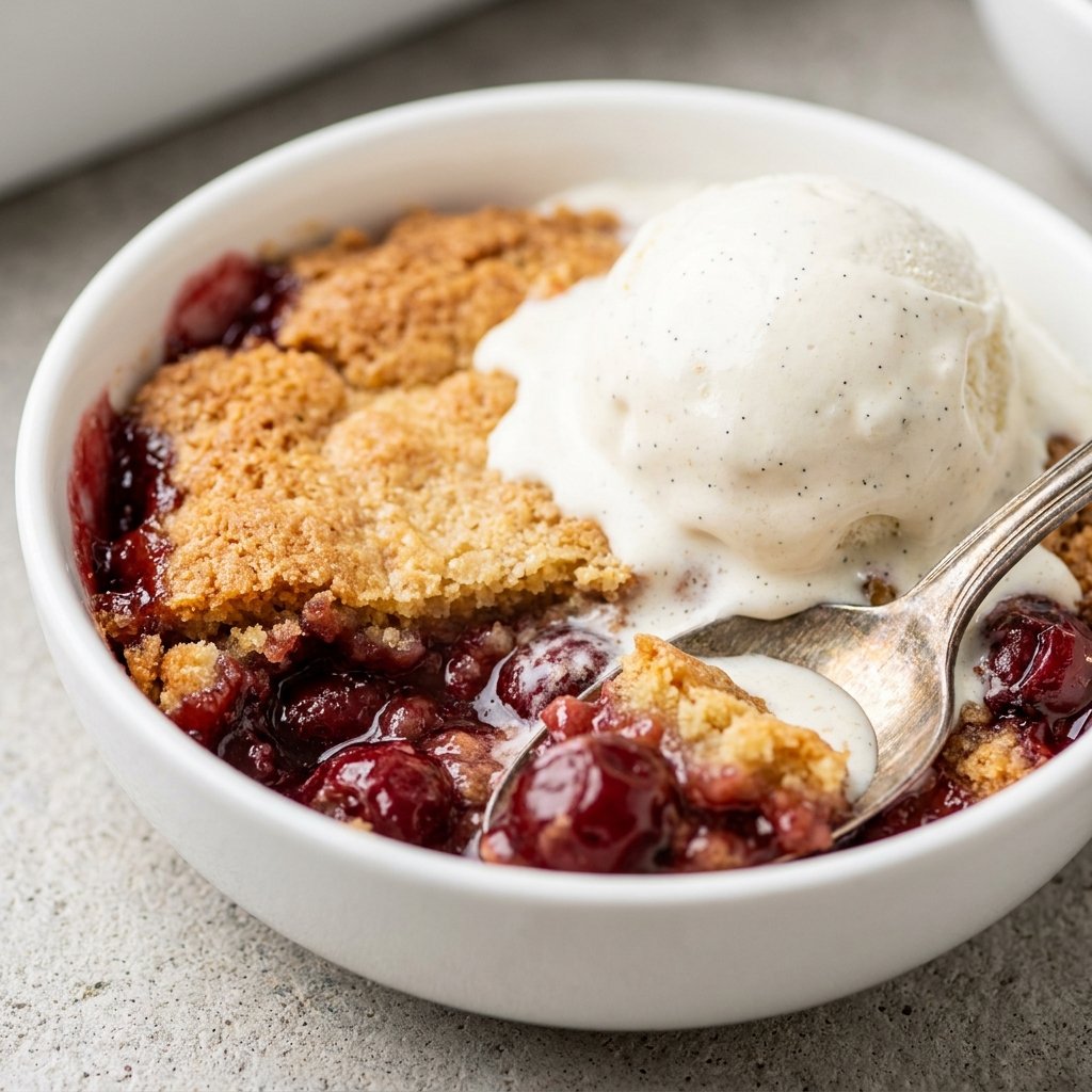 Slow Cooker Cherry Dump Cake Recipe