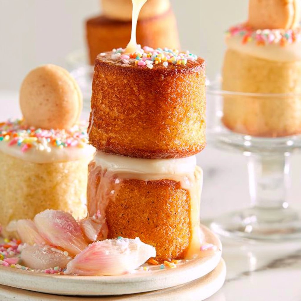 Mini Vanilla Bean Cakes
