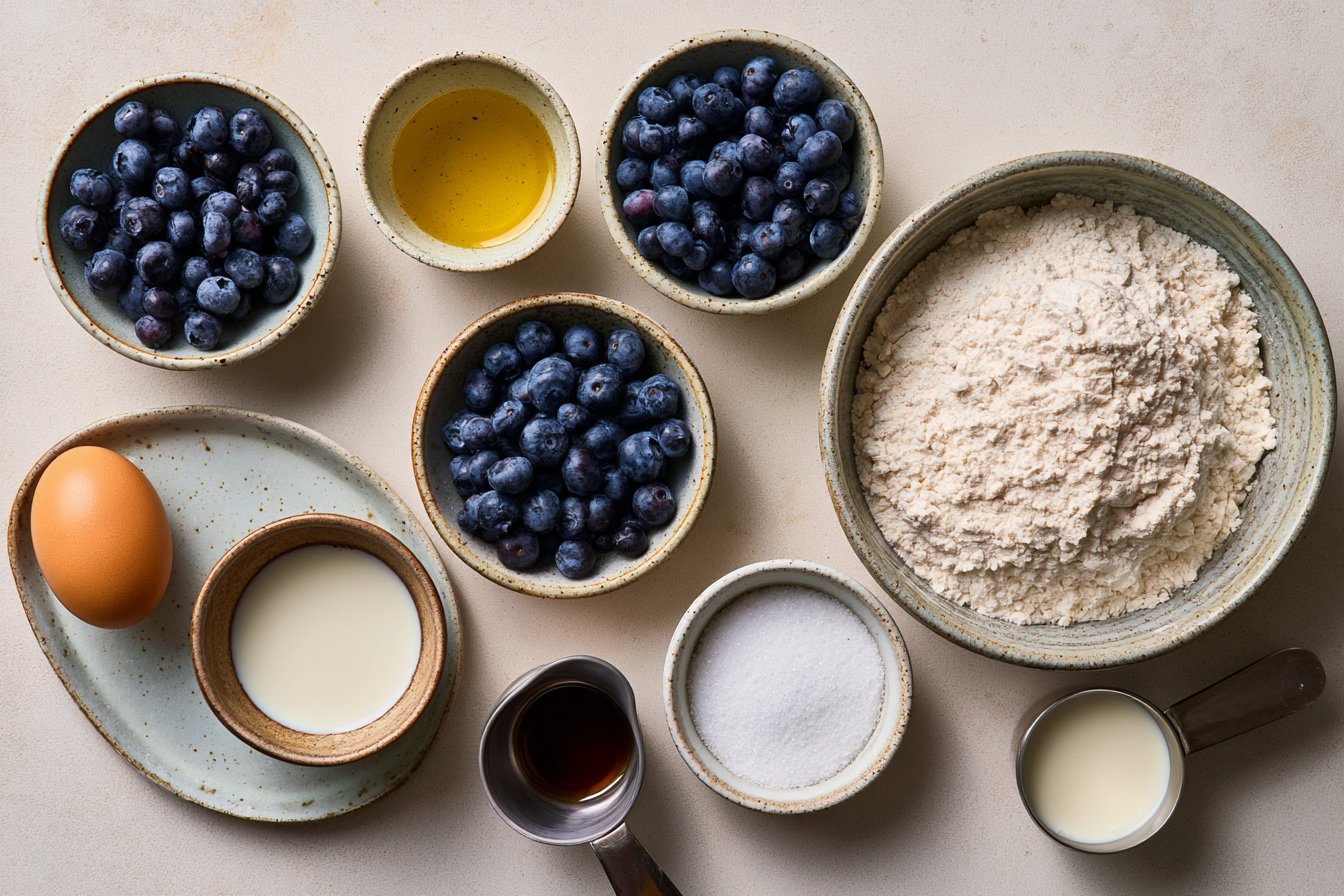 Easy Blueberry Muffins