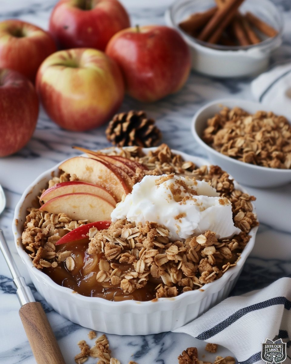 Easiest Apple Crisp