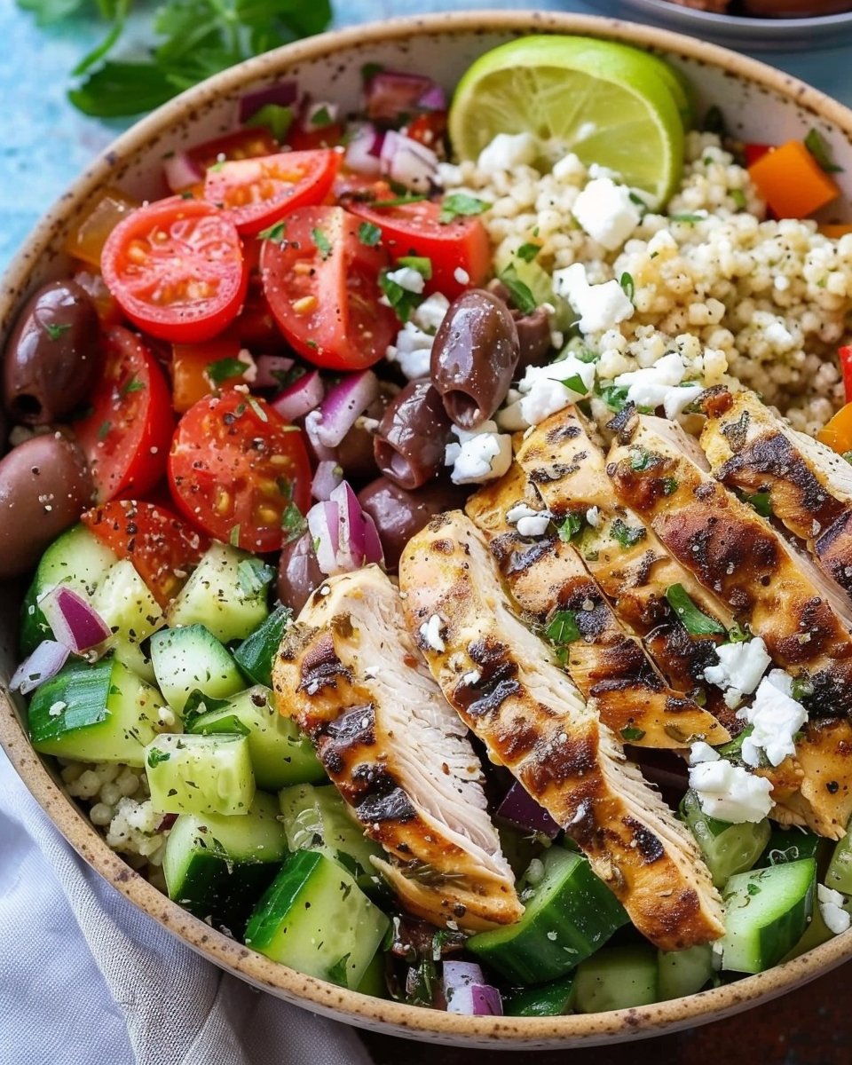 Greek Chicken Bowl