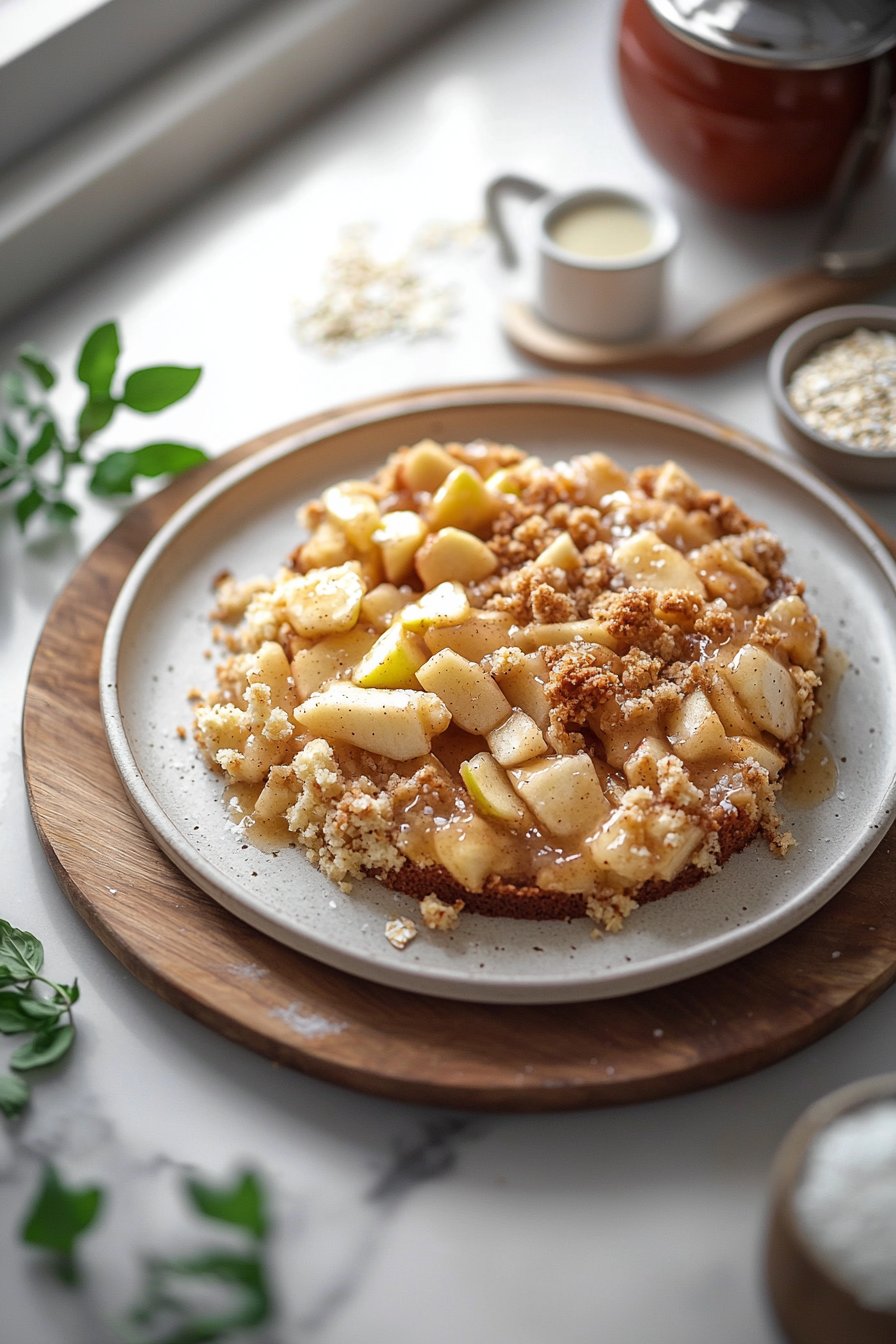 Apple Crisp Coffee Cake