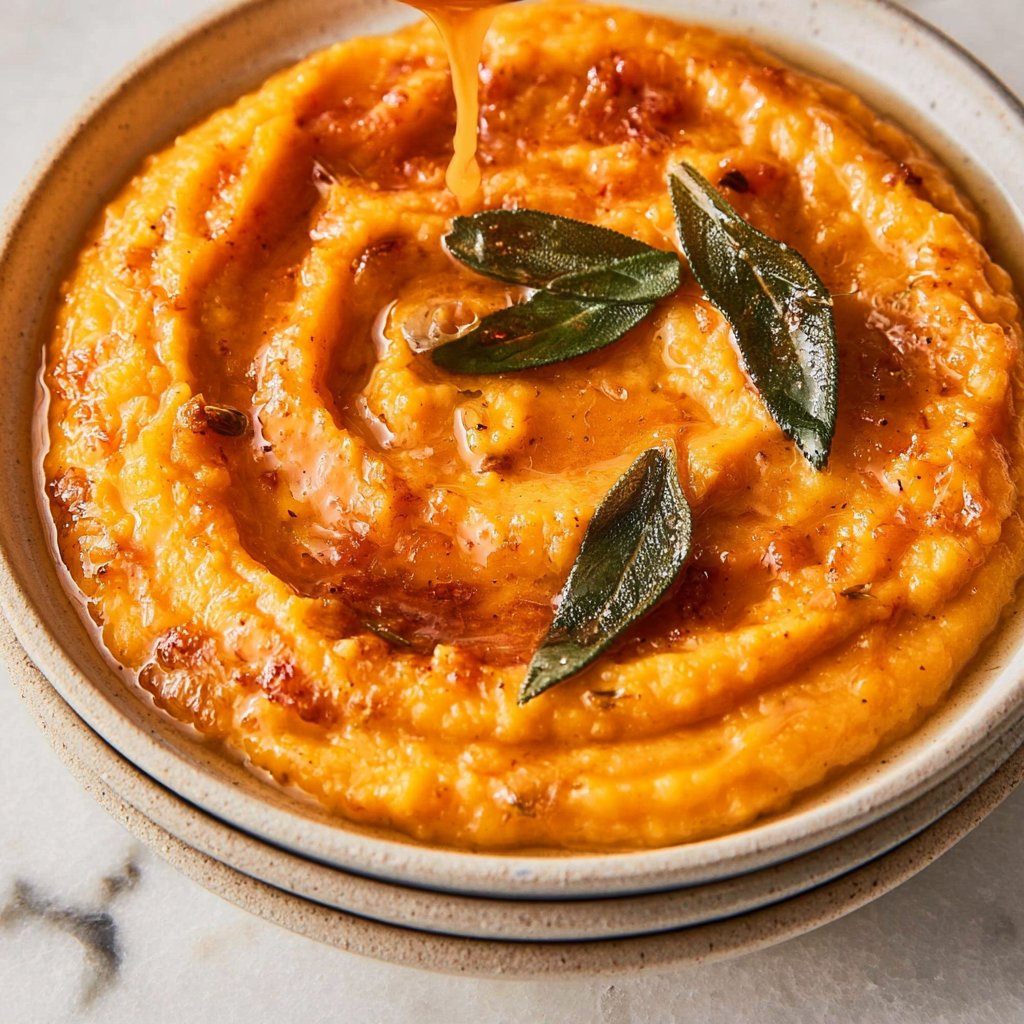 Brown Butter Sage Butternut Squash Purée