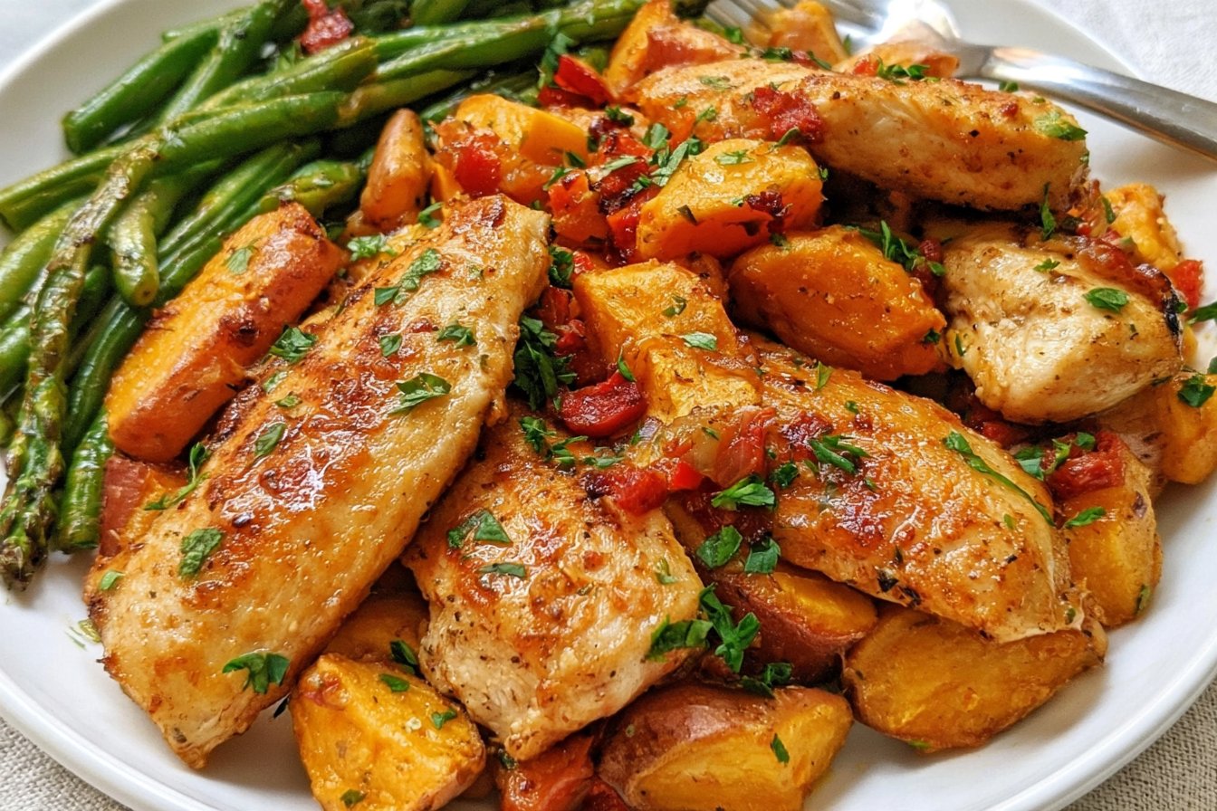 Healthy Chicken and Sweet Potato Recipe