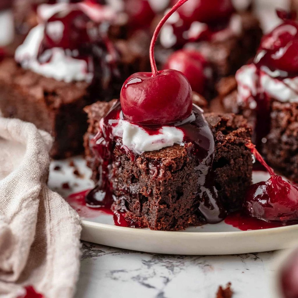Black Forest Brownies