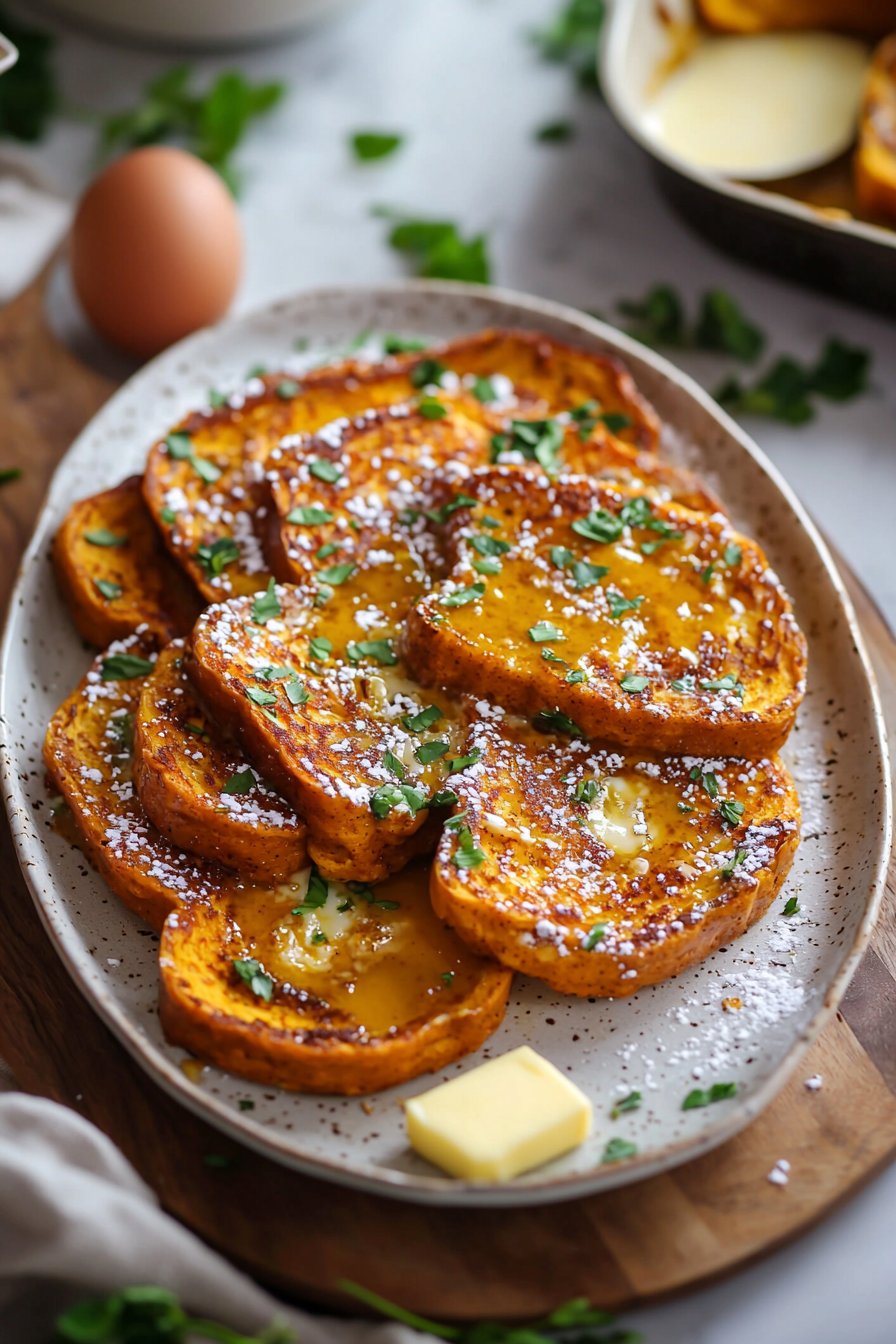Pumpkin French Toast Casserole