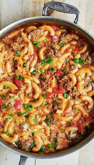 Rahmnudeln mit Hackfleisch – Geschmackvoll