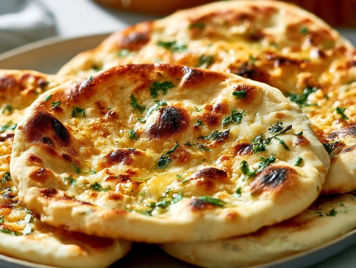 Naan aus der Heißluftfritteuse