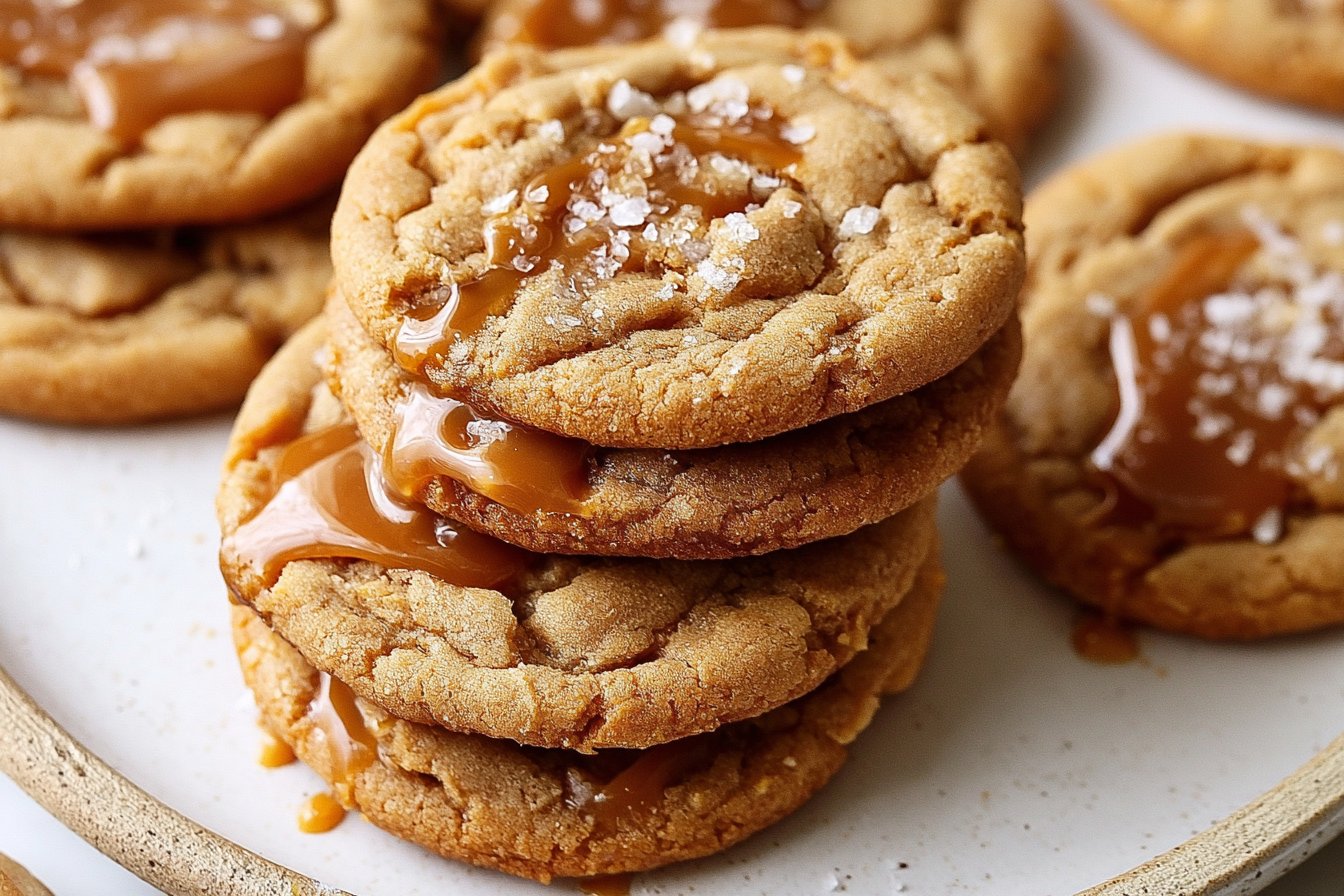 Bake Salted Caramel Cookies That Are Chewy