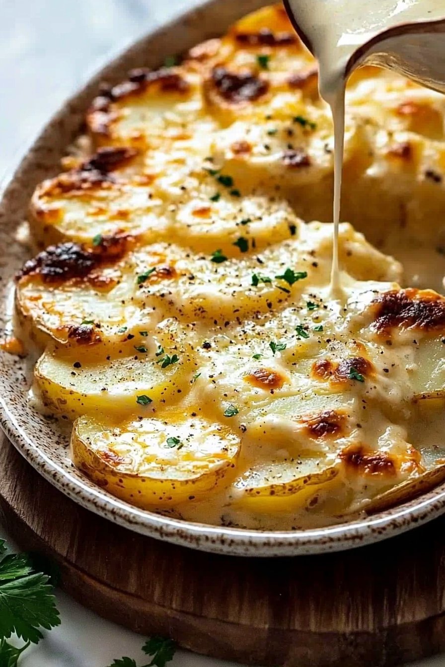 The BEST Scalloped Potatoes Ever (So Creamy & Cheesy!)