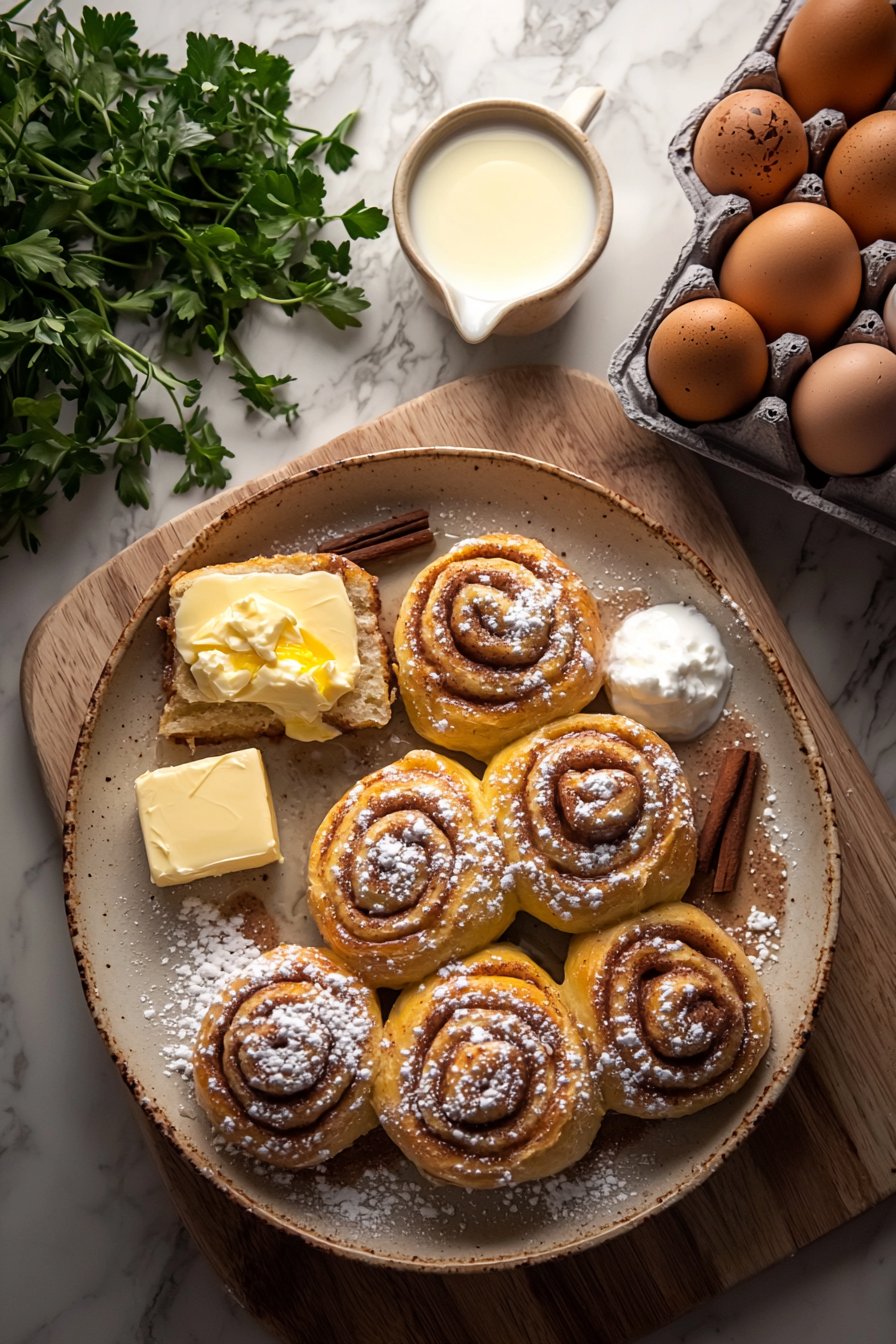 Zimtschnecken-Frühstücksbrötchen