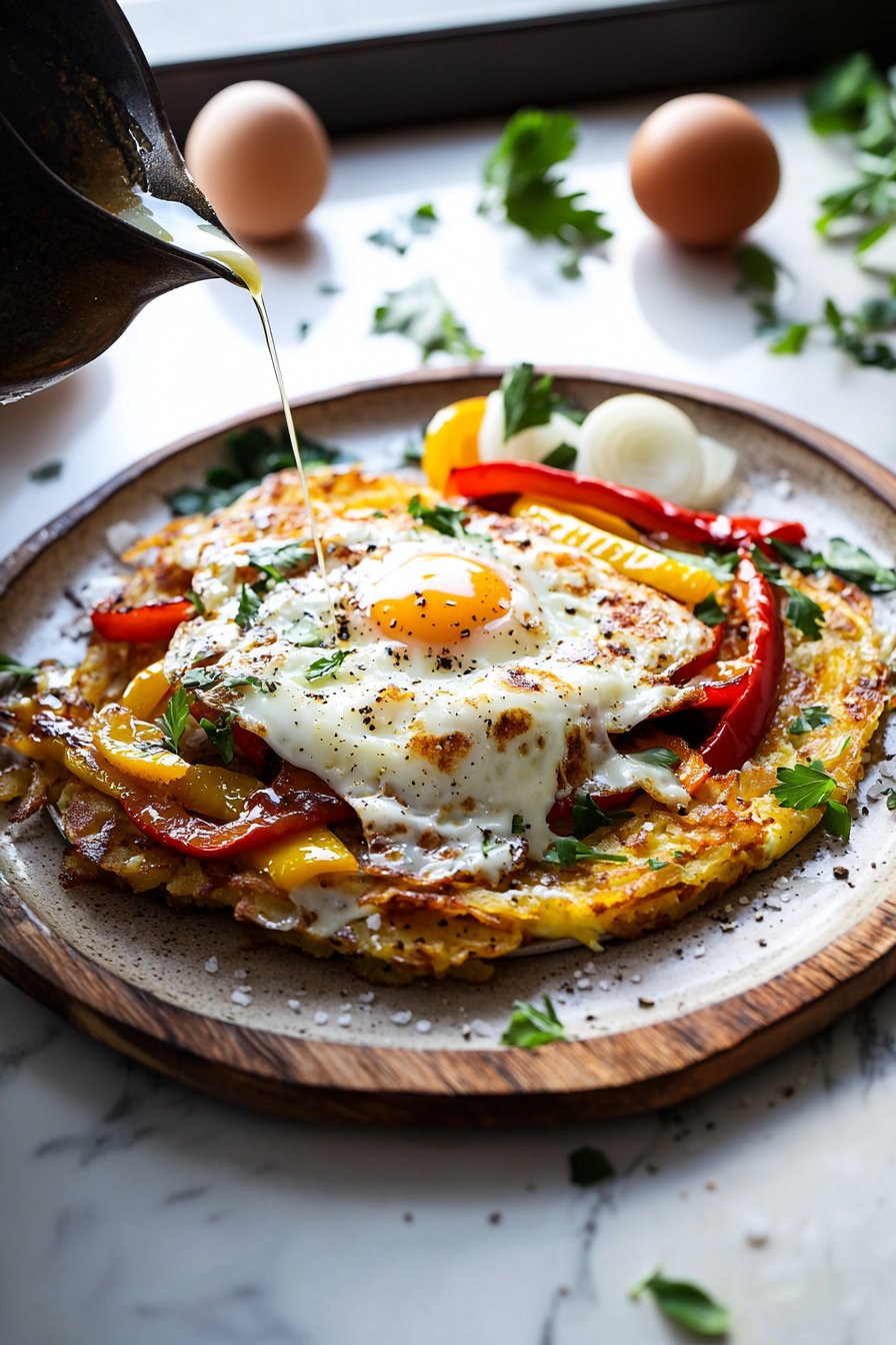 Blackstone Hash Brown Omelette