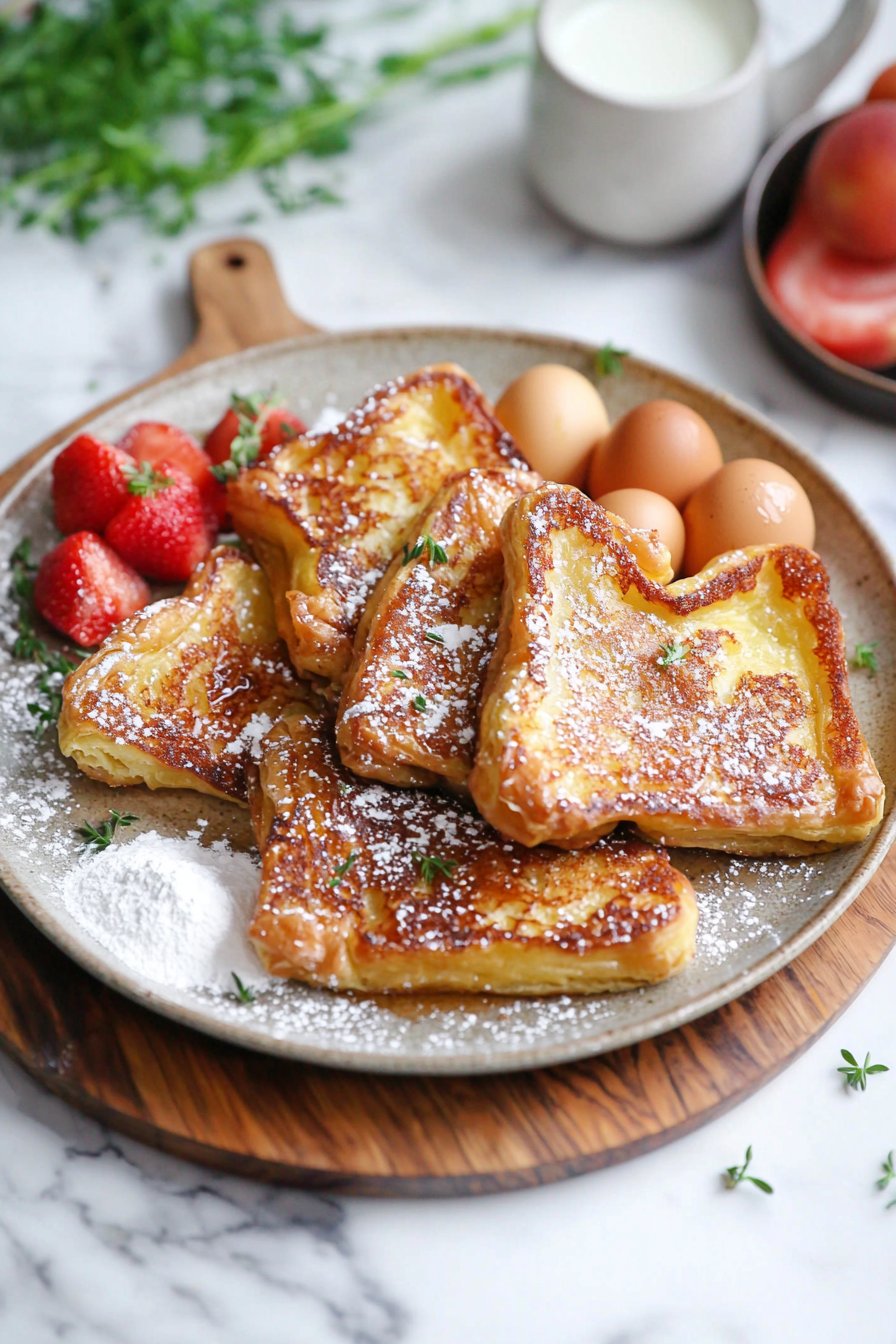 Blätterteig-Französischer Toast