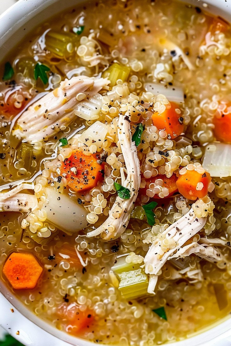 Chicken Quinoa Soup Recipe 2 Chicken Quinoa Soup