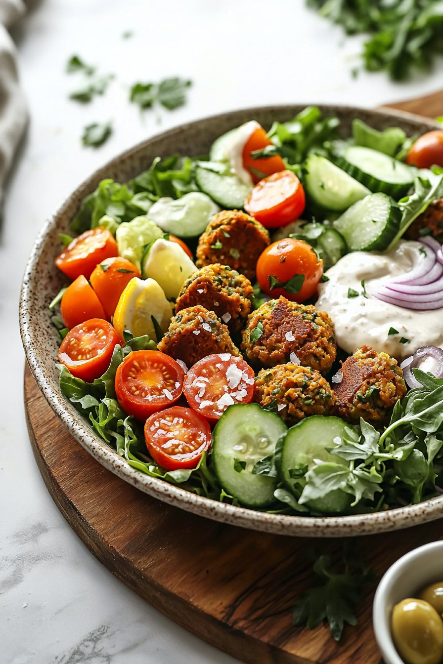 Falafel Bliss Salad Bowl