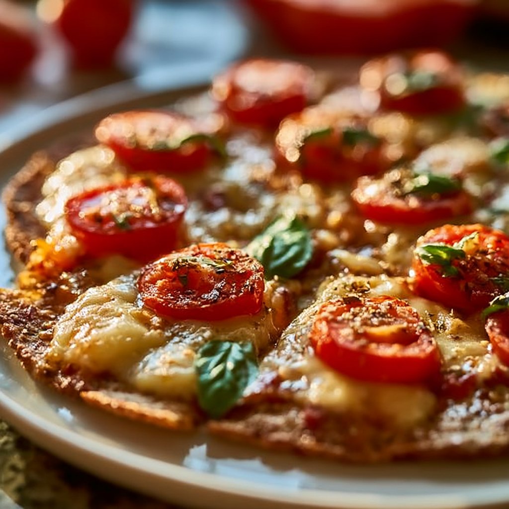 Schnelle Low Carb Schüttelpizza