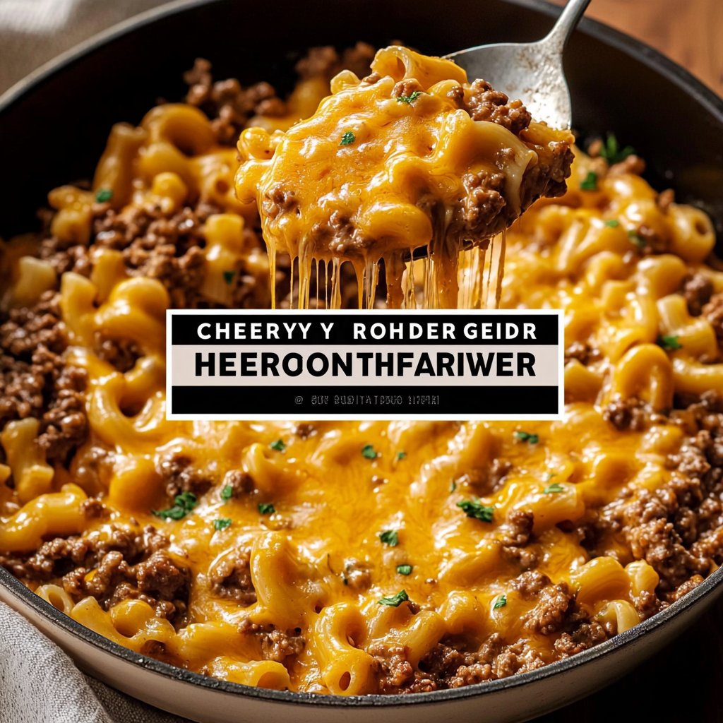 Cheesy Hamburger Helper
