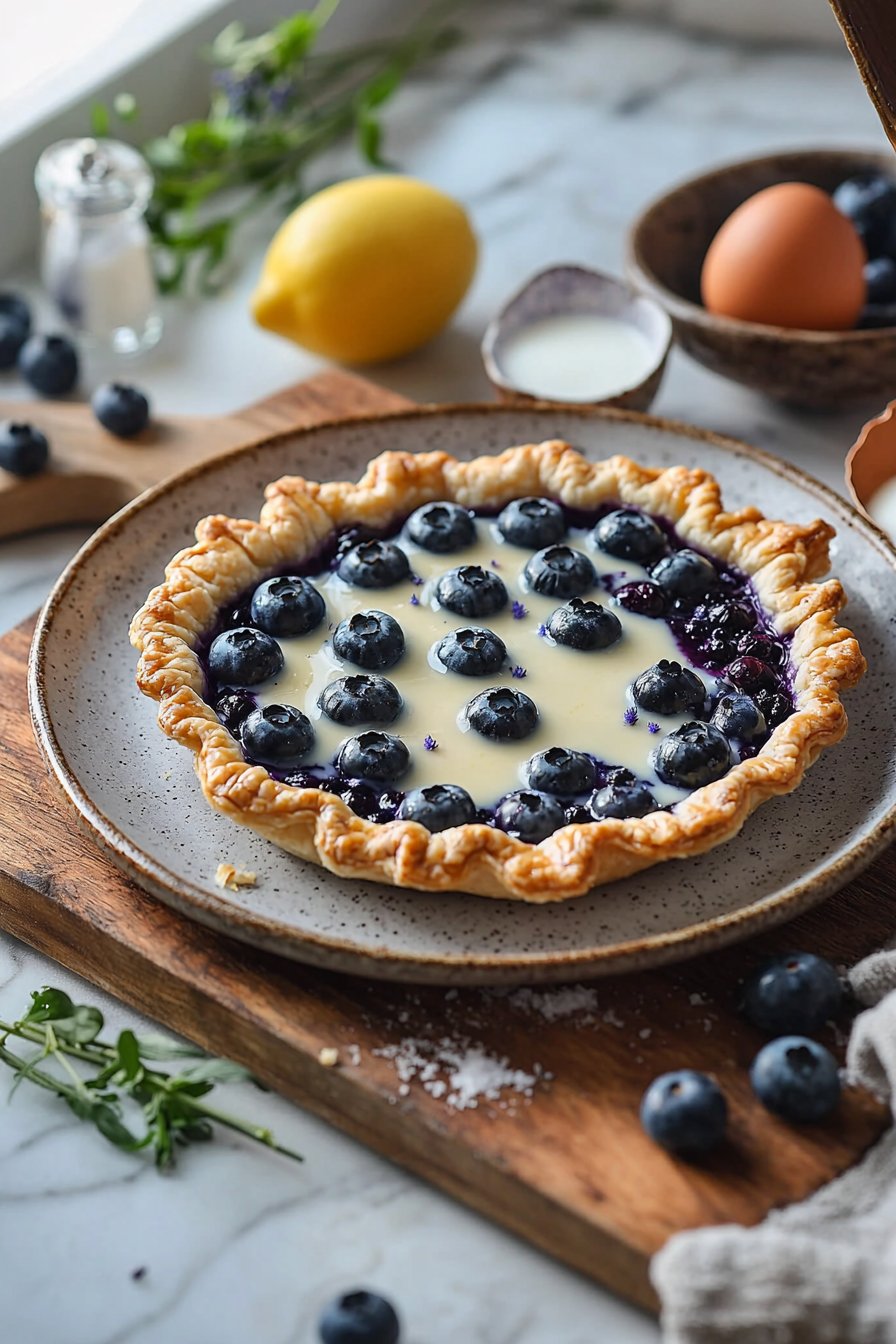 Blueberry Lavender Pop Tarts