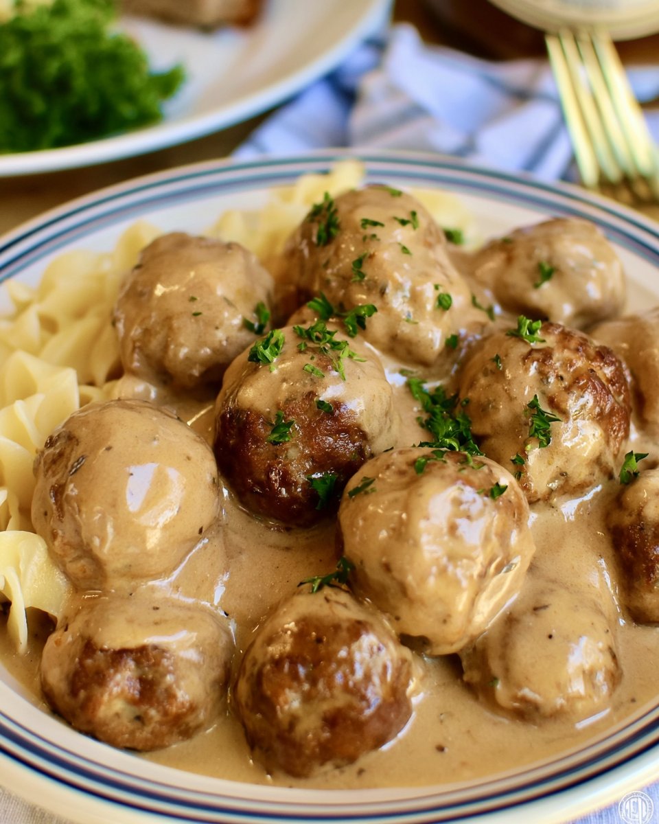 Crock Pot Swedish Meatballs