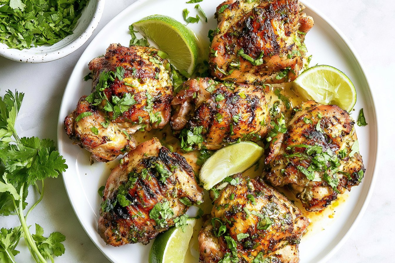 Cilantro Lime Chicken Thighs