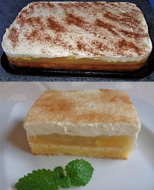 Sauerrahm-Apfelkuchen