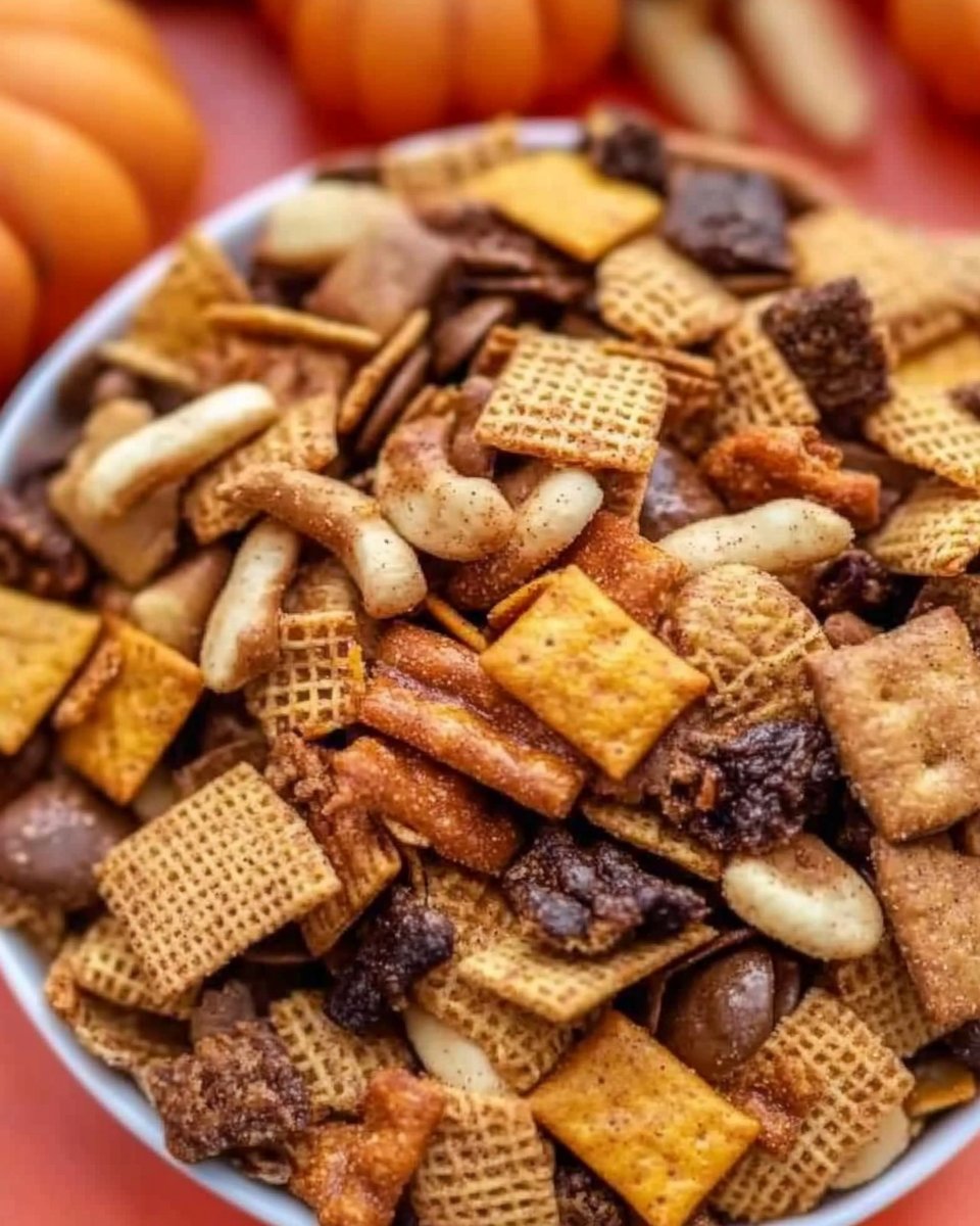 Pumpkin Spice Snack Mix