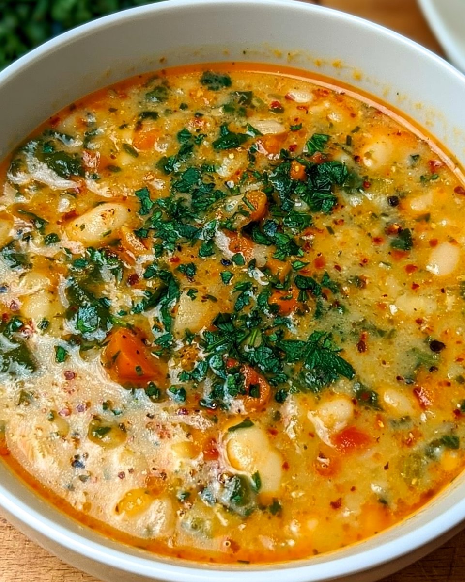 Tuscan White Bean Soup Recipe