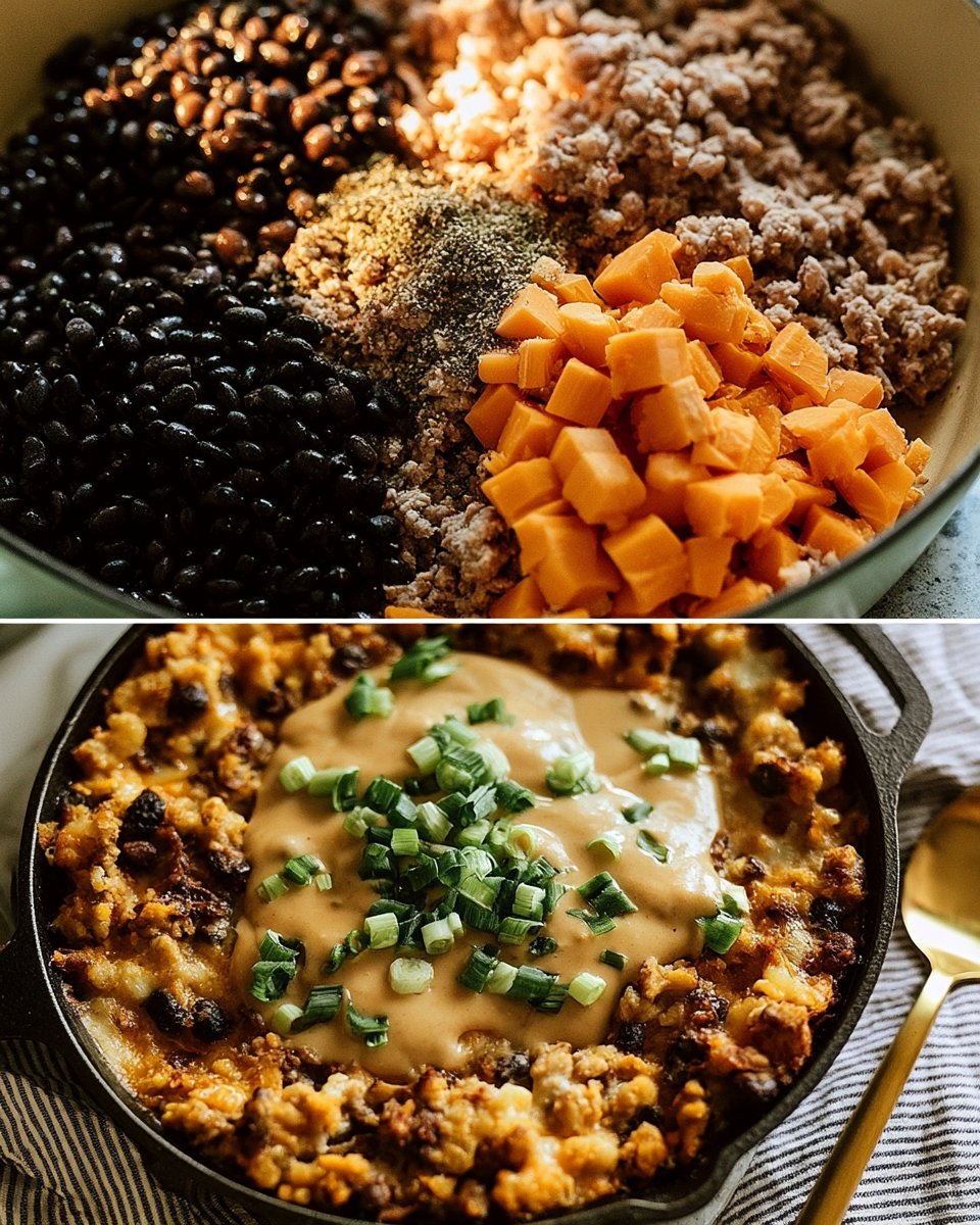 One-Pan Turkey and Sweet Potato Skillet