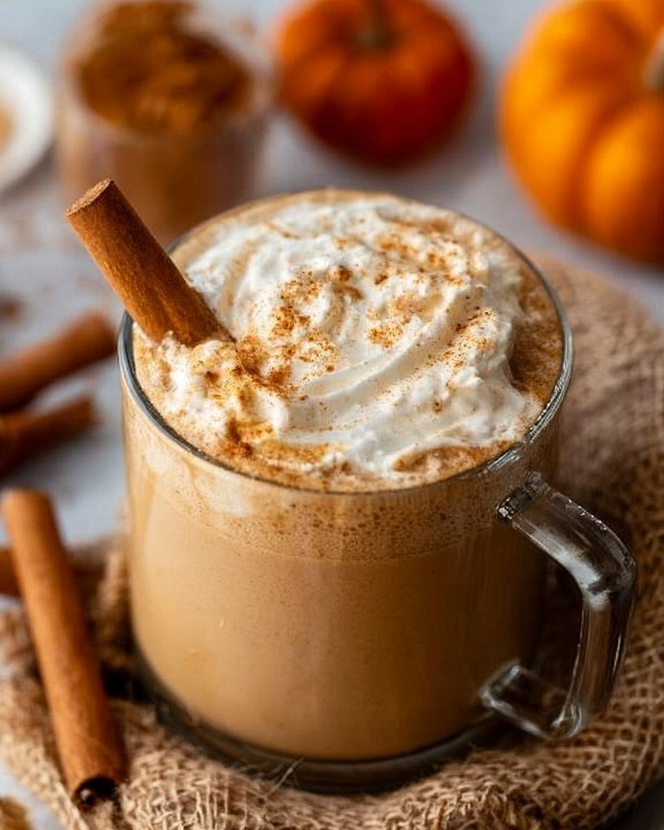 Homemade Pumpkin Spice Latte