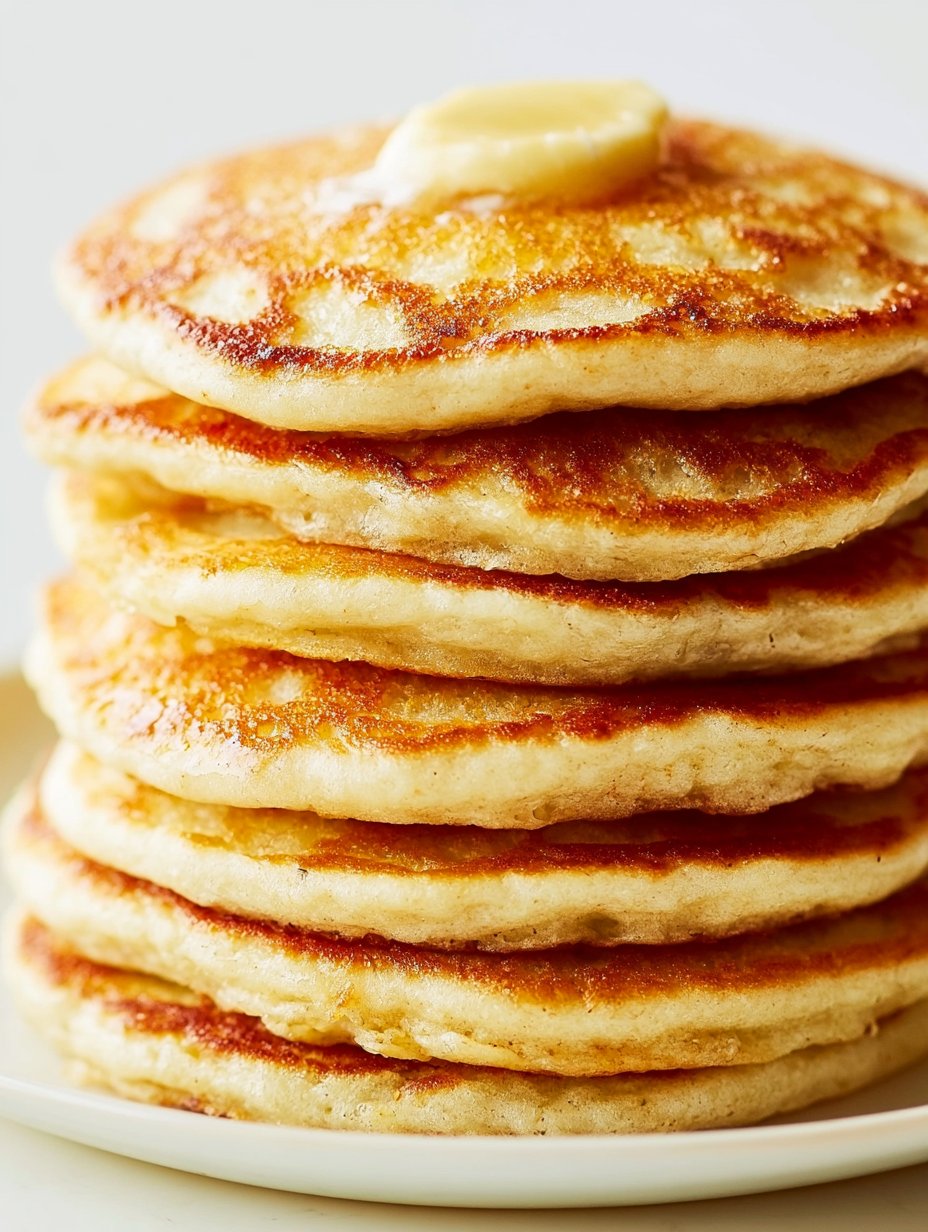 Healthy Apple and Oat Pancakes